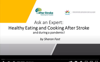 Healthy Eating and Cooking After Stroke webinar