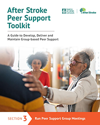 Run Peer Support Group Meetings guide cover