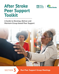 Run Peer Support Group Meetings guide cover